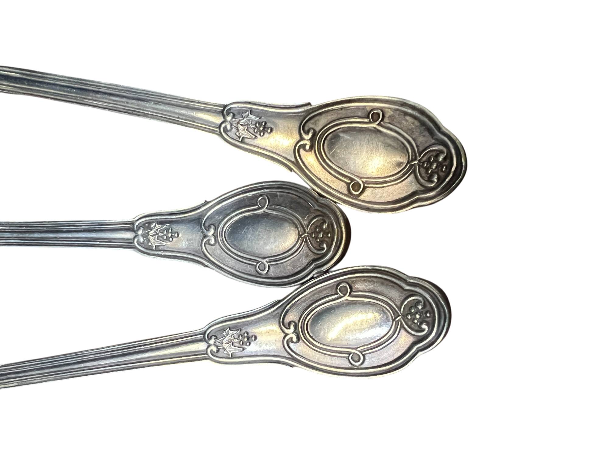 Silver plated cutlery set