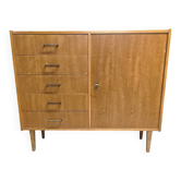 Enfilade bois blond 1970 vintage