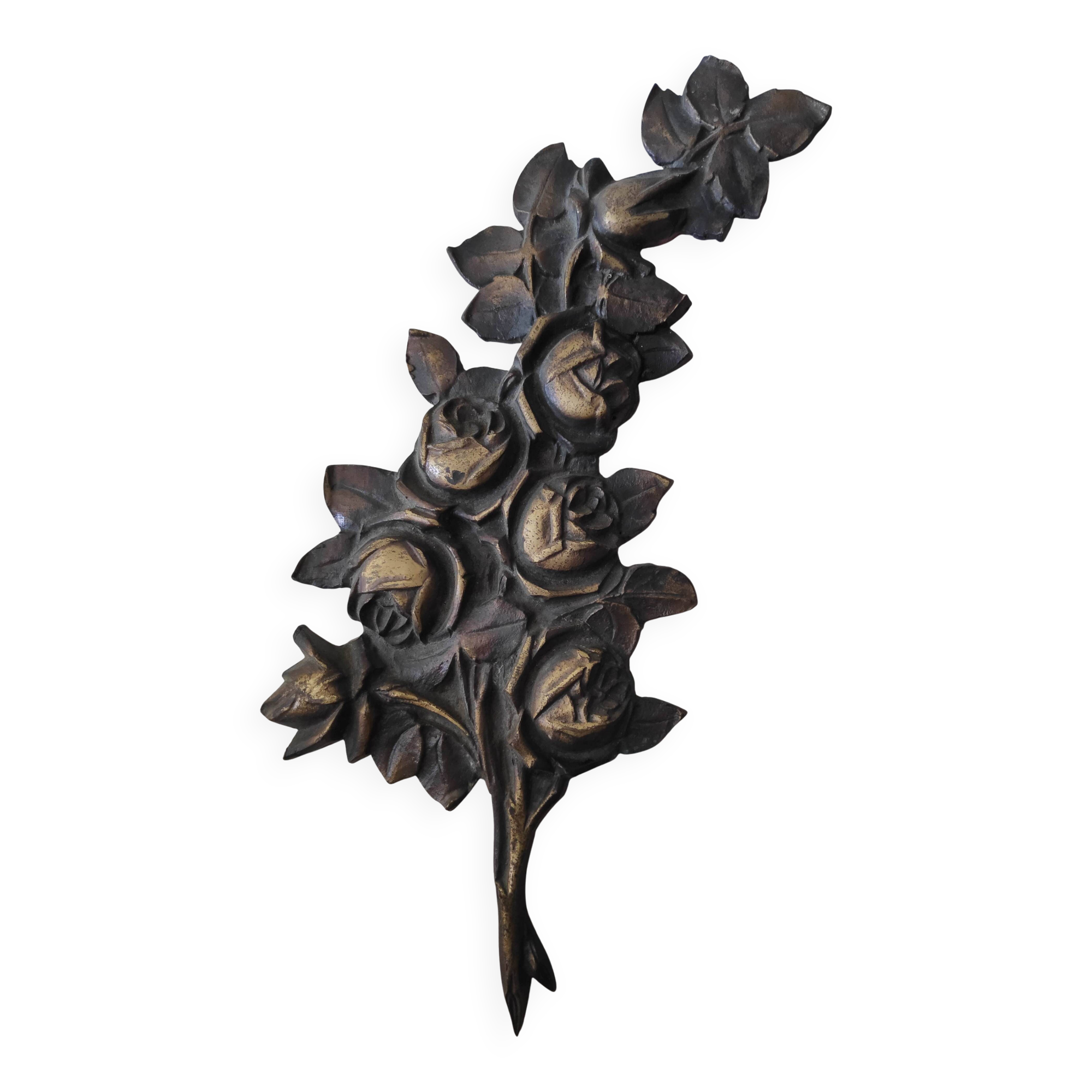 Ornamental plaque pediment (D-0016)