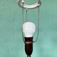 A unique, one-of-a-kind artist-made ceramic floor lamp