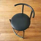 Post-modern high stool, 1980