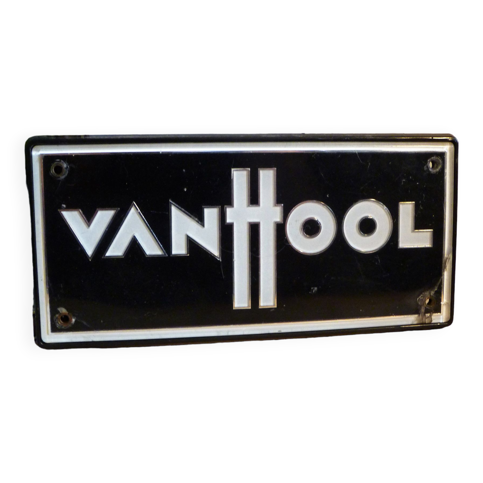 Bus front plate - Emblem, VanHool Vintage logo