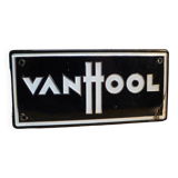 Bus front plate - Emblem, VanHool Vintage logo