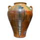 Ancient terracotta pottery jar from the 1920s.