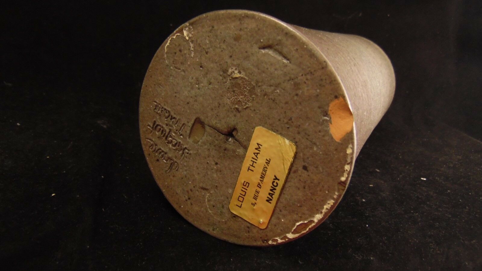 Ceramic bottle by Claire Jacquot Thiam Nancy