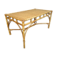 Table en rotin, années 70