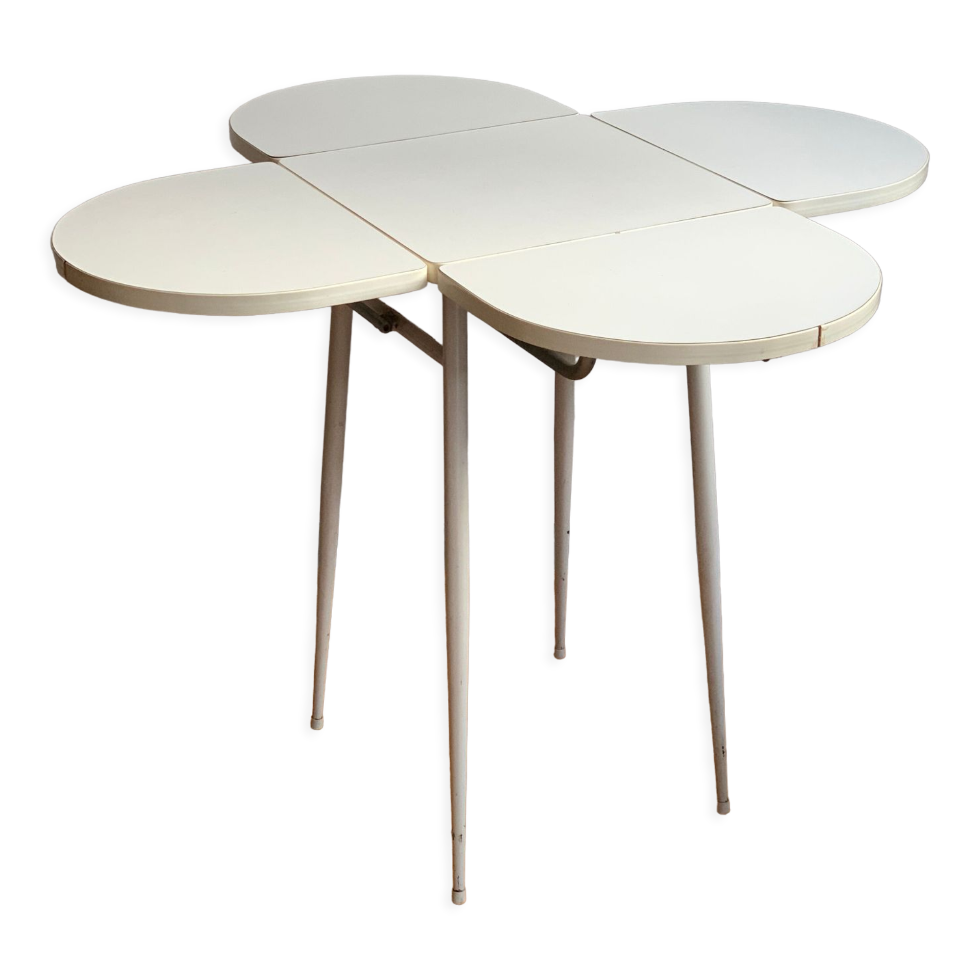 Table fleurs vintage