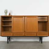 Oak highboard, Danish design, 1960s, production: Denmark