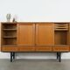 Oak highboard, Danish design, 1960s, production: Denmark