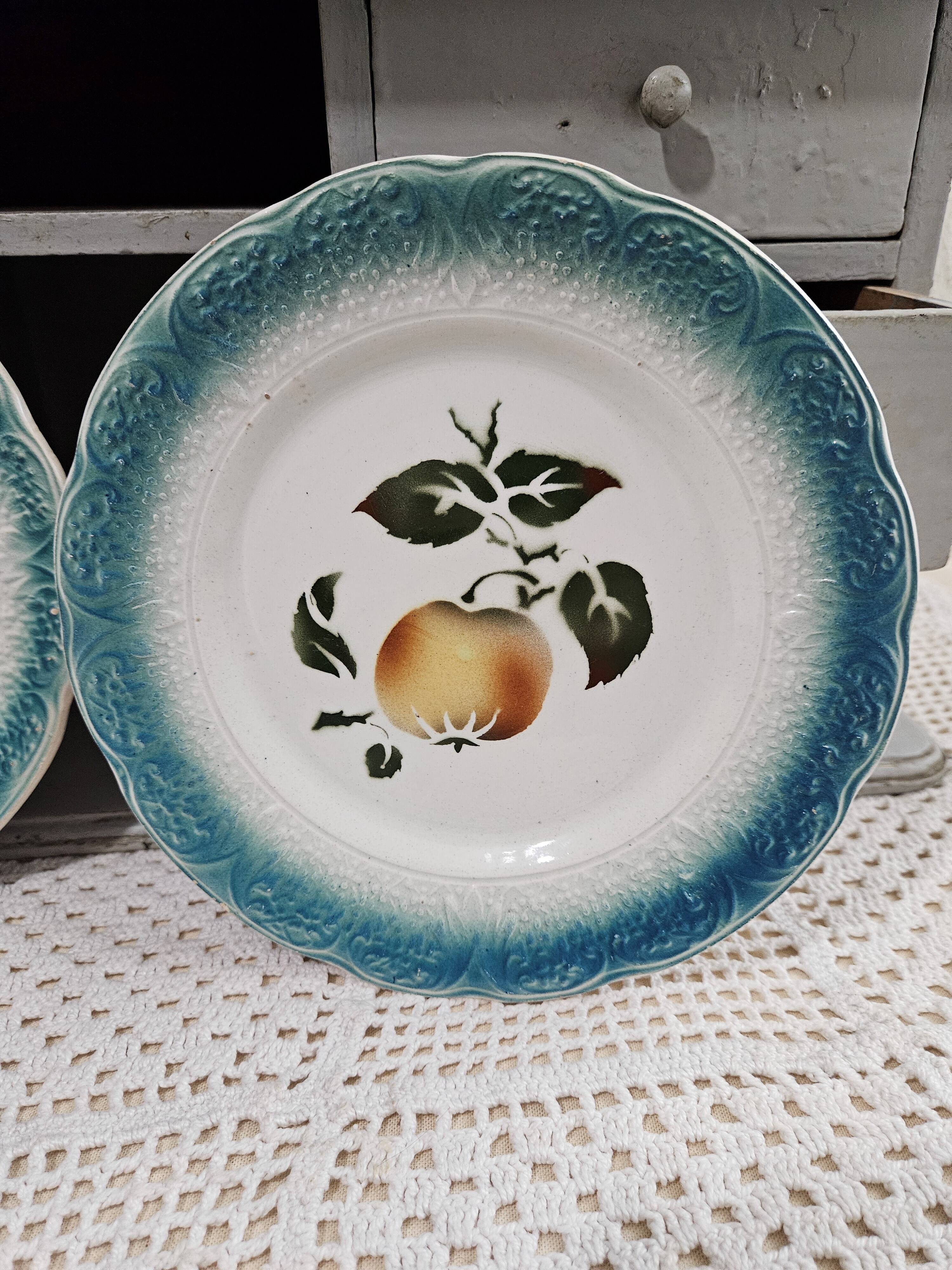 Dessert plates - Clairefontaine earthenware