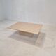 Table basse en marbre italien, années 1980