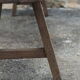 Pair of large solid wood benches XIXth