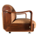 Midcentury brutalist embassy lounge or easy low club chair, 1960s