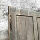 Antique oak sliding door loft door