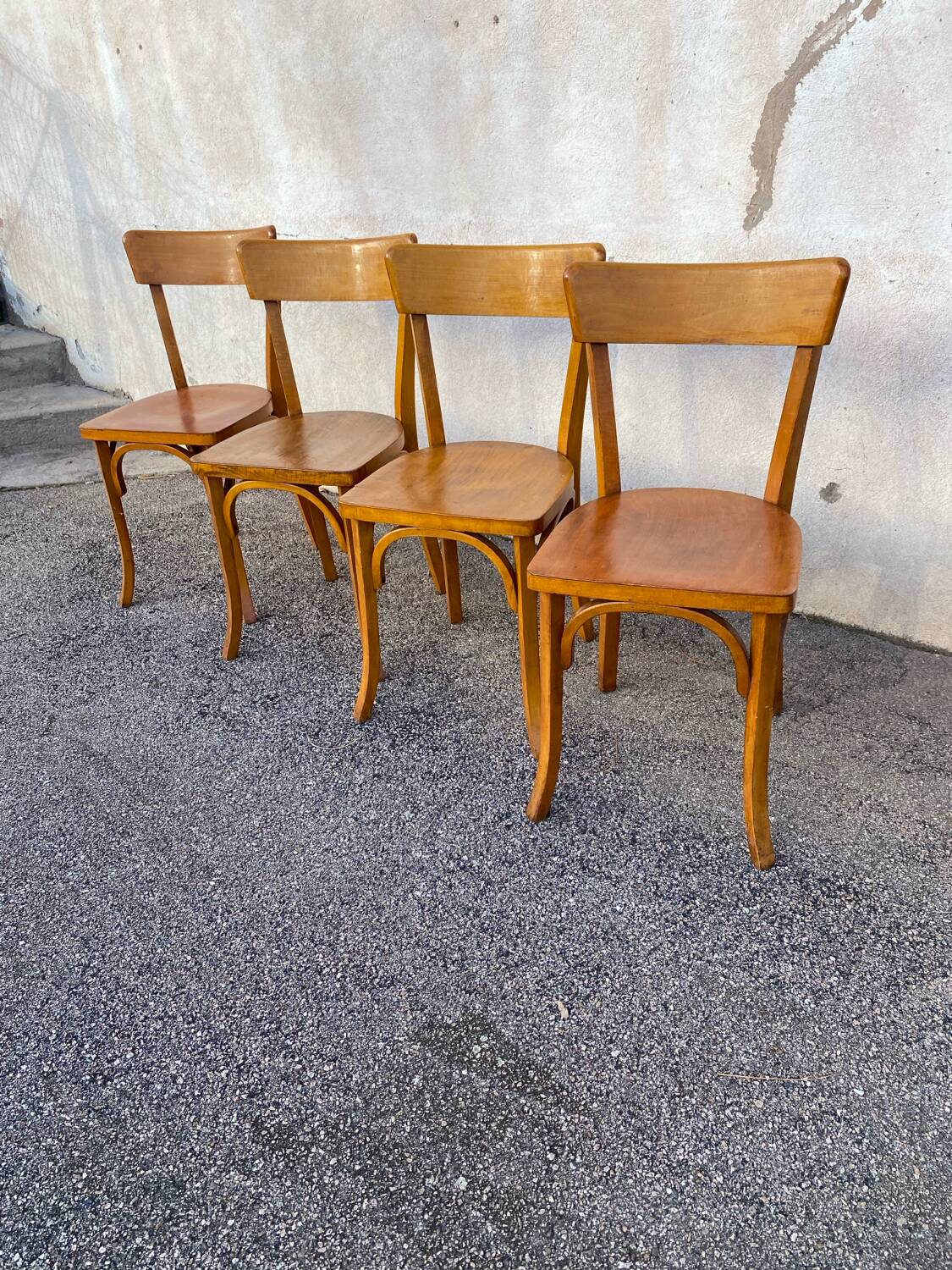 4 bistro chairs