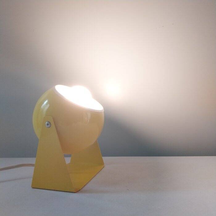 vintage italian table lamp 70s