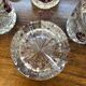 Cut crystal whisky service