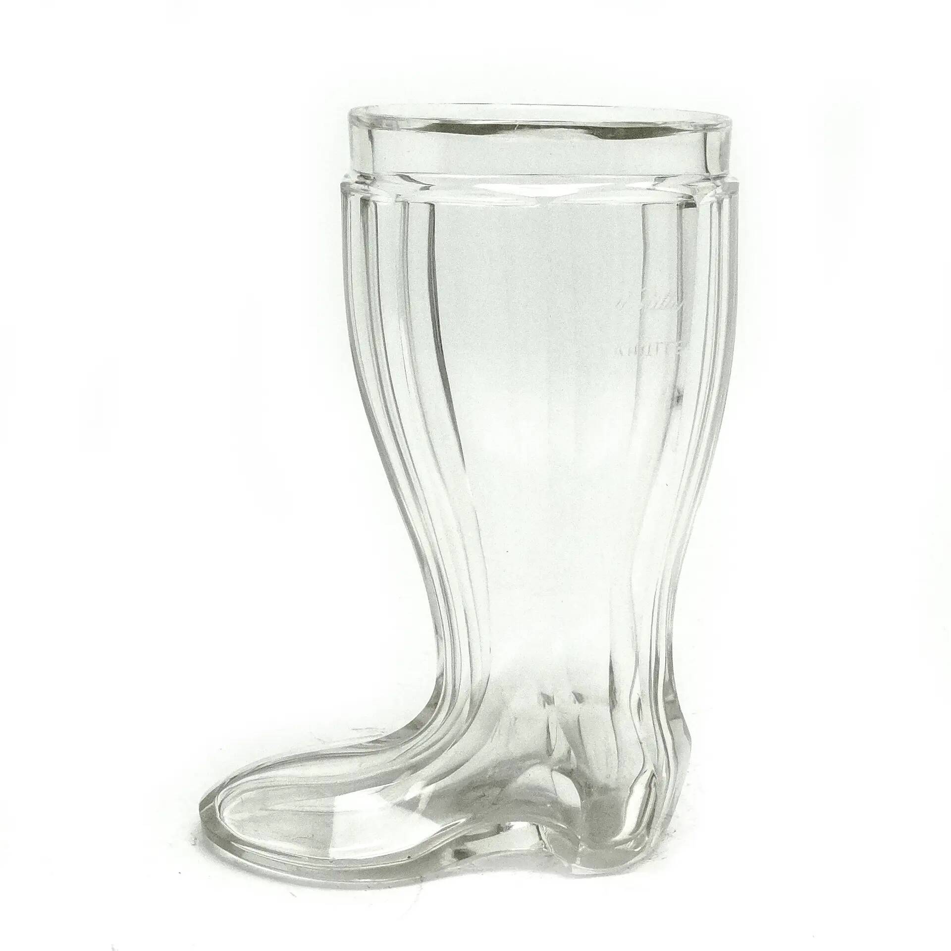 Novelty glass vase, crystal, Germany, 19th century