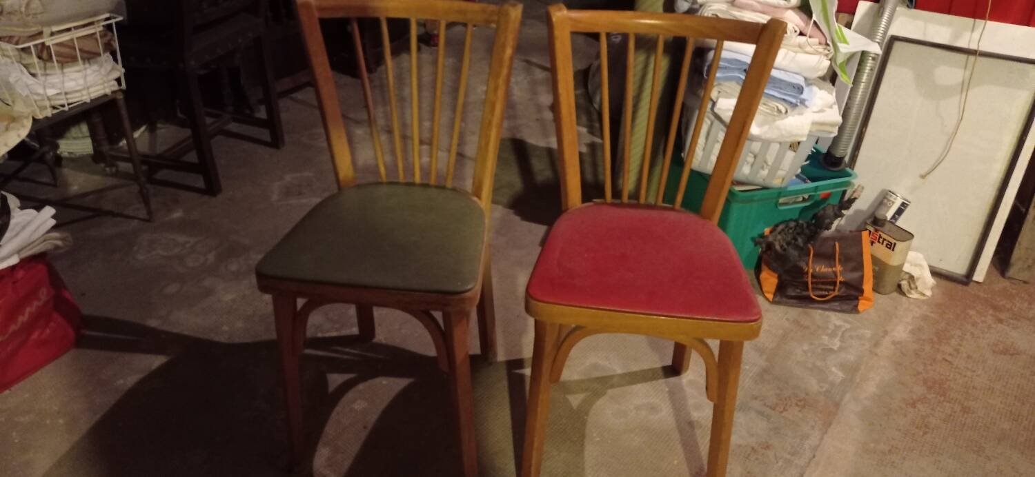 Set of 2 bistro chairs