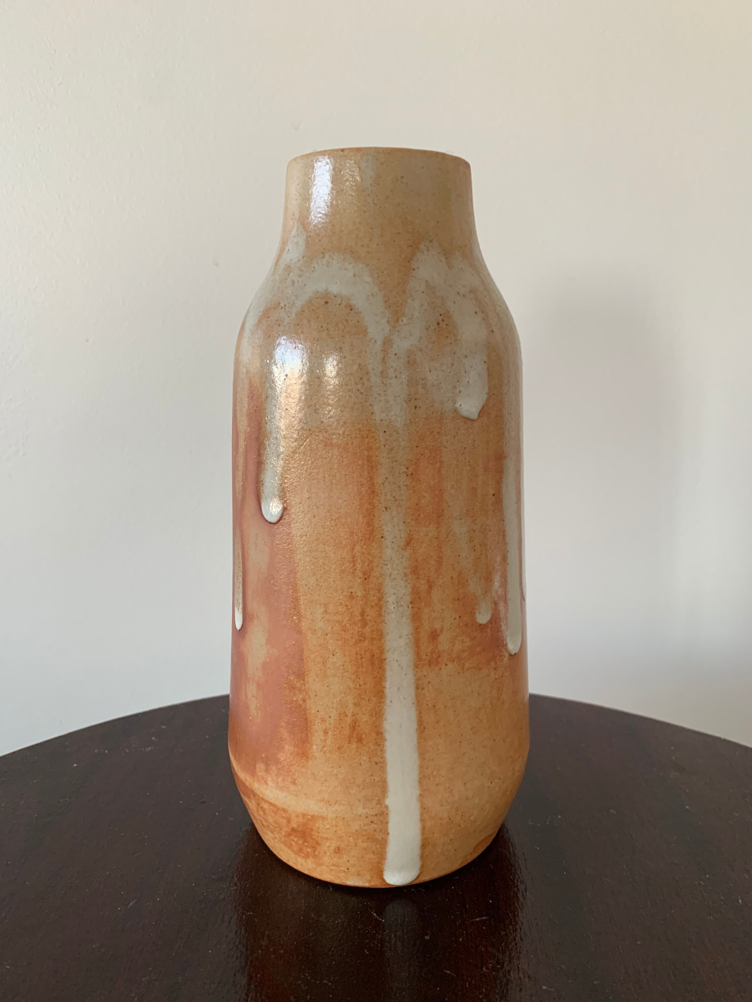 Vintage stoneware vase