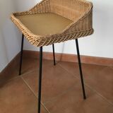 Rattan bedside