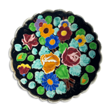 Ceramic dish azure deer Monaco 1960