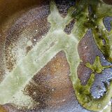 Vintage/Antique Brutalist Japanese Iga Art Ceramic Bowl