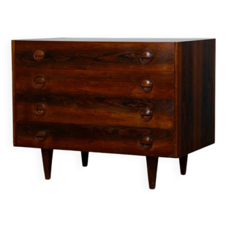 Scandinavian rosewood chest of drawers from the 1960s