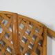 Vintage bamboo wall coat rack, Italy 1960-1970