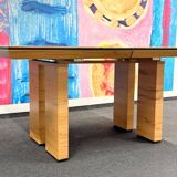 Ensemble exclusif de table à manger comprenant 6 chaises cantilever