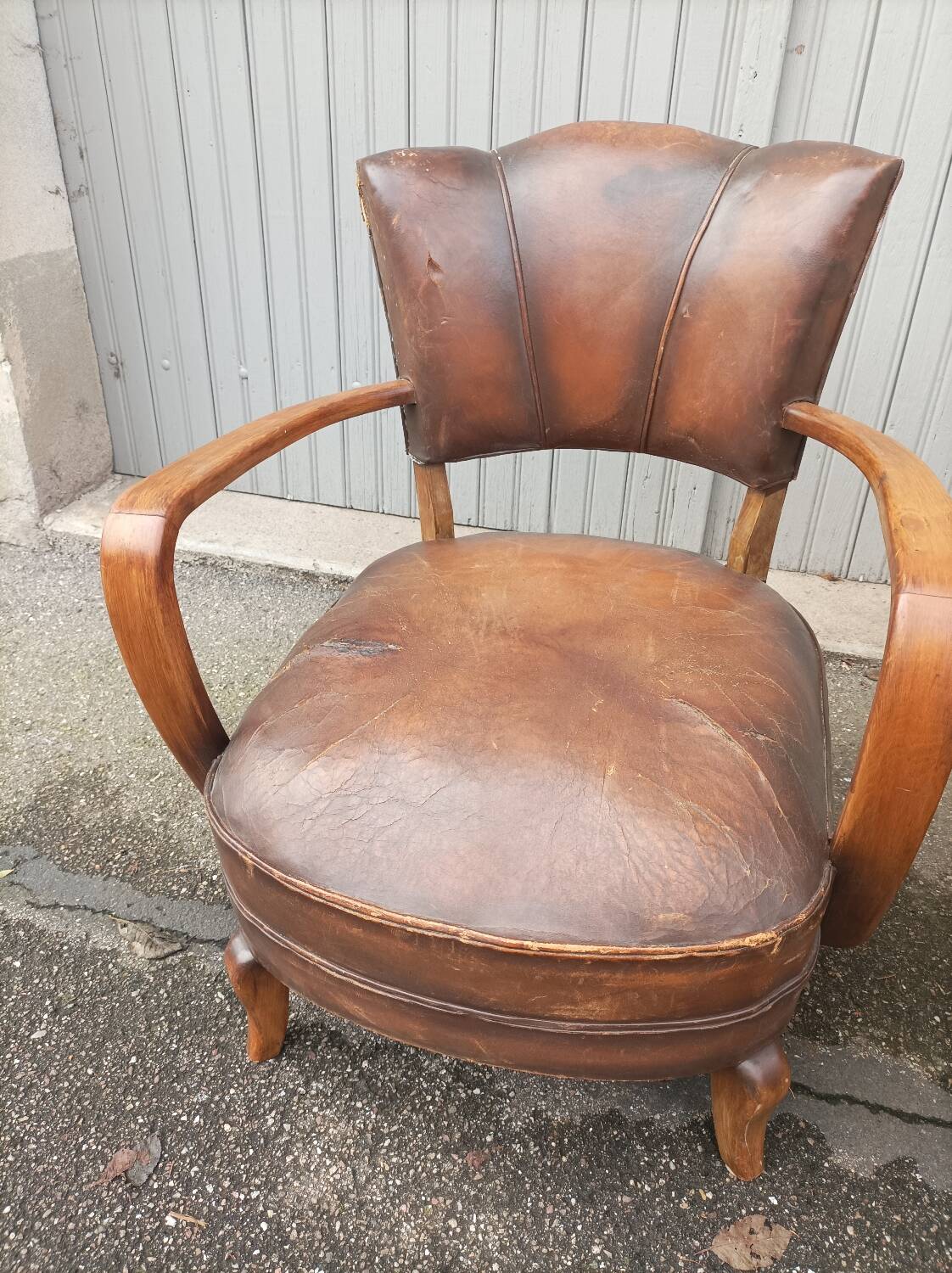 Pair of club chairs