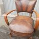 Pair of club chairs