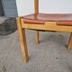 Vintage elm chair by Maison Regain, France 1980