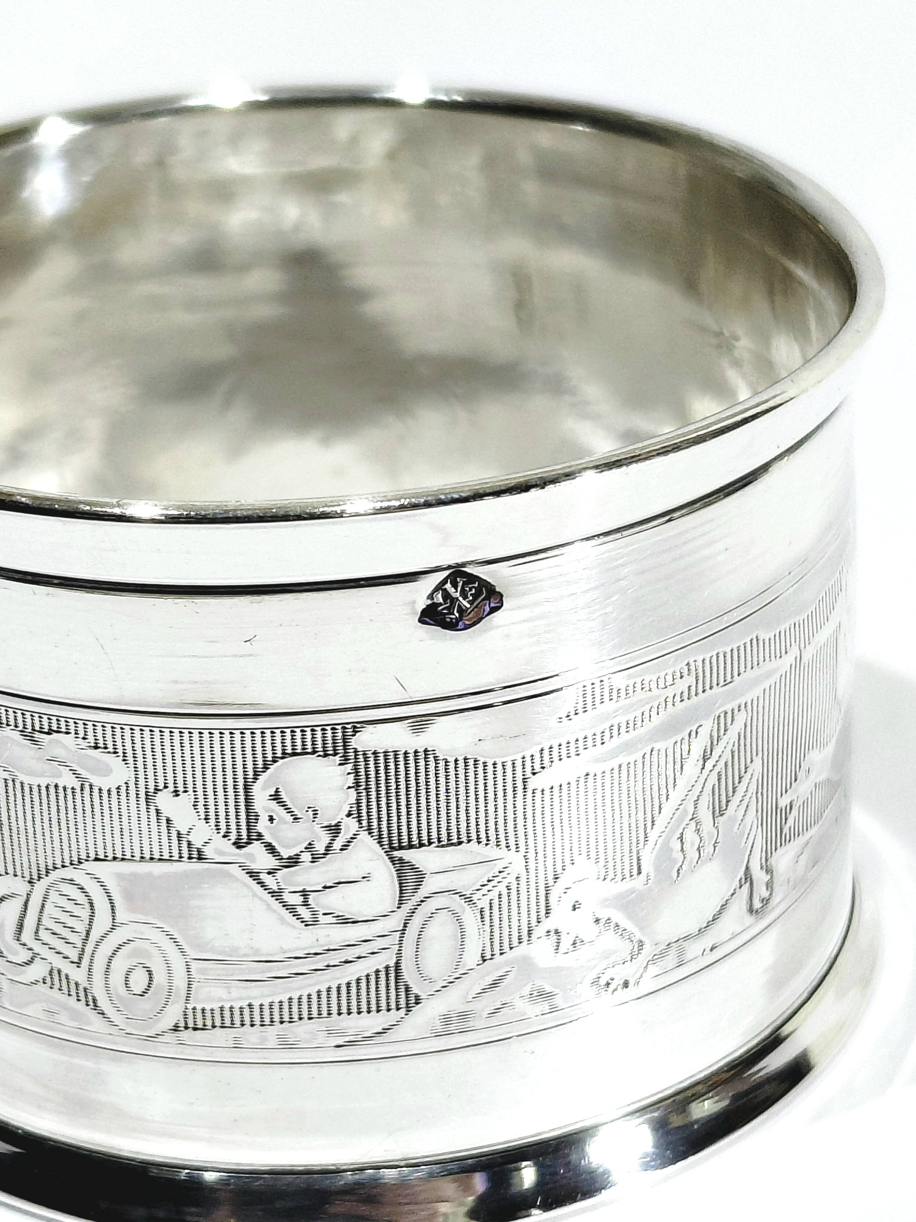SILVER NAPKIN RING