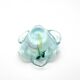 Coupe Studio Glass signed Lubomir Hora Blown Glass Polychrome 80s