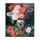 Table HST "Bouquet of flowers on a console" signed late 19th century
