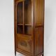 Art Deco walnut display cabinet, France, Circa 1920