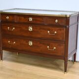 Cuban Mahogany Chest of Drawers, Louis XVI Period – 2nd Part 18th Century