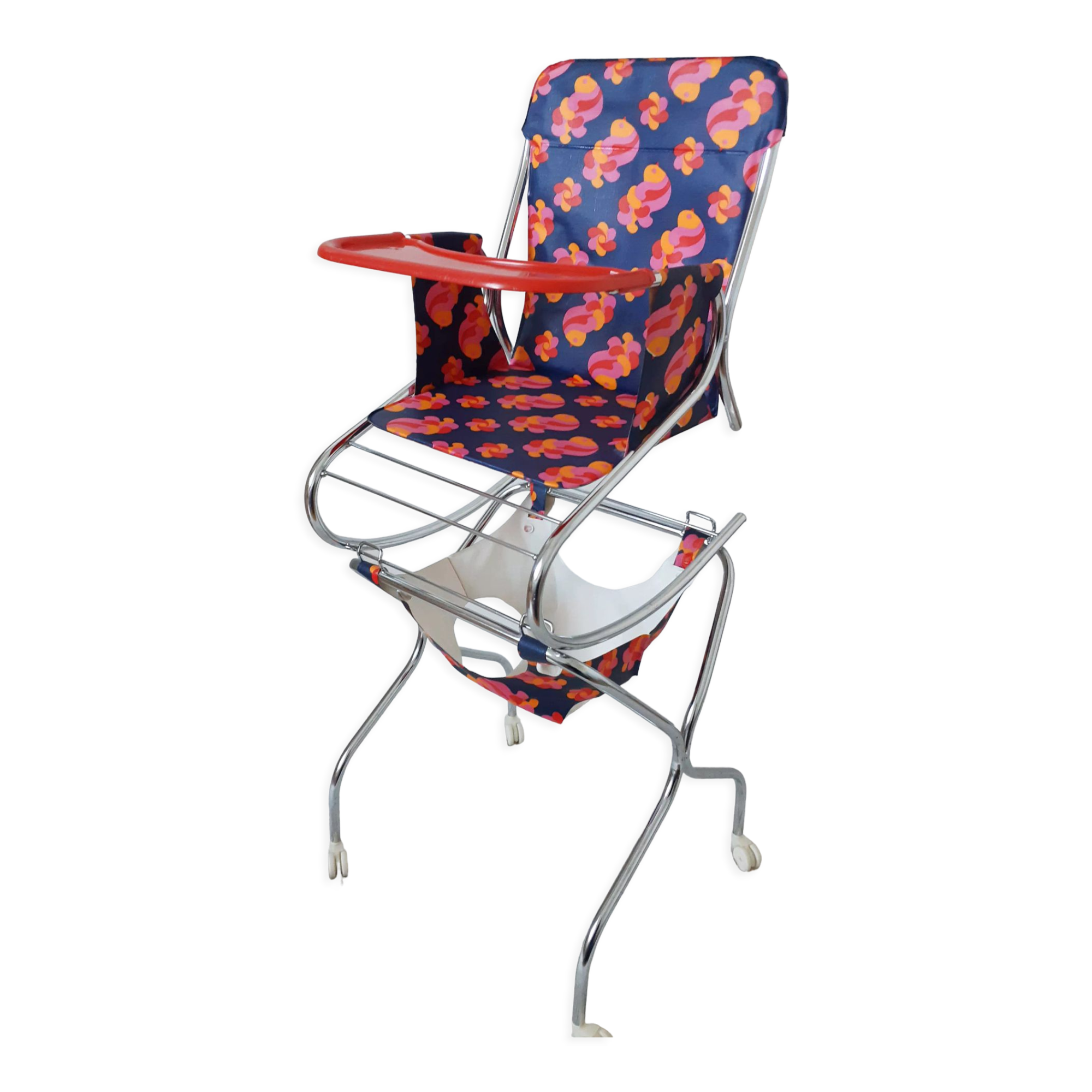 Youpala high chair for doll , vintage, 60s