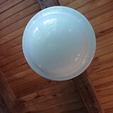 Vintage white opaline lustre from 1940.