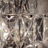 Kinkeldey glass wall lamp, Germany, 1970