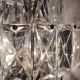 Kinkeldey glass wall lamp, Germany, 1970