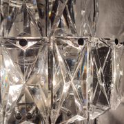 Kinkeldey glass wall lamp, Germany, 1970