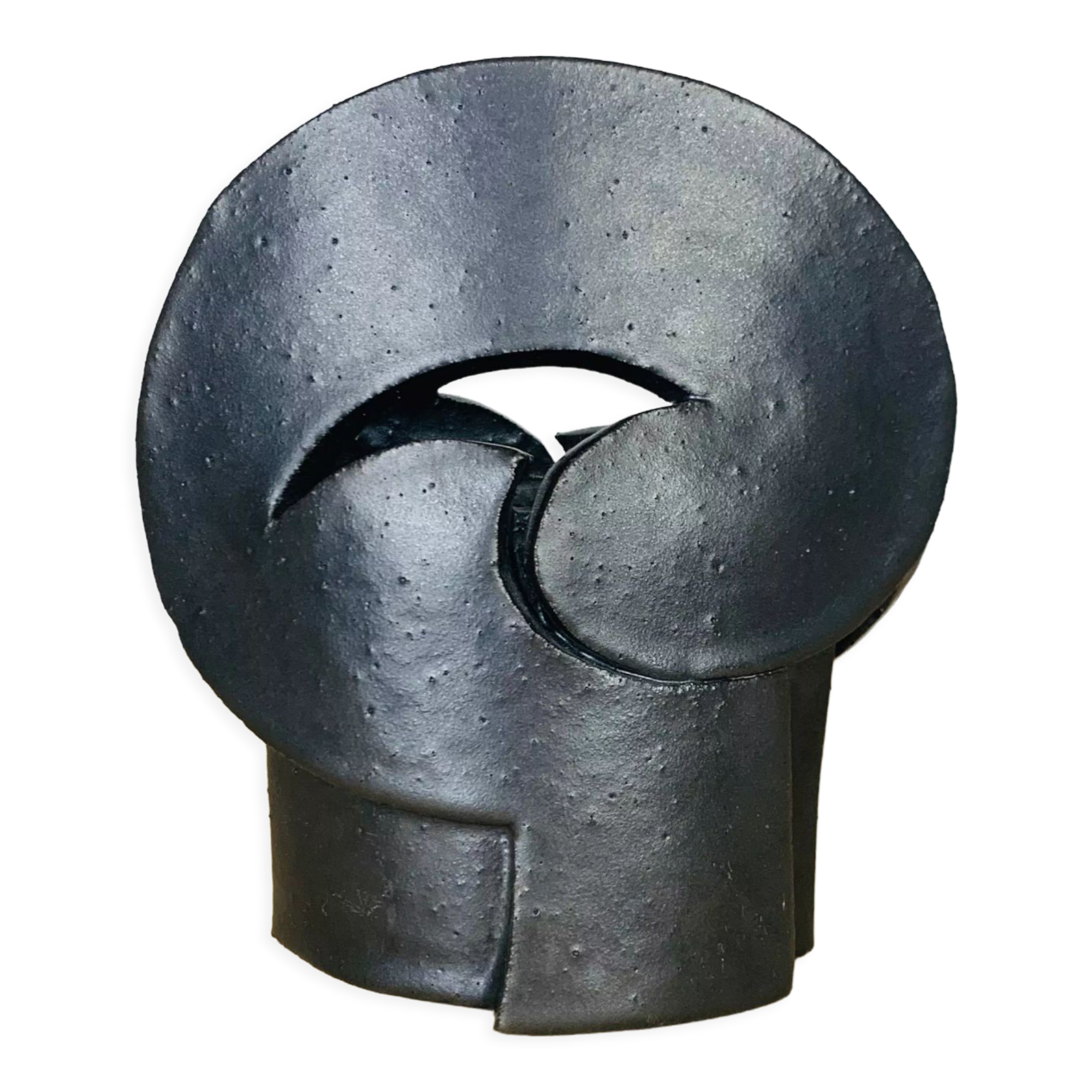 Abstract sculptural vase 50s