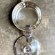 Silver-plated metal tureen, vegetable dish with ears and lid