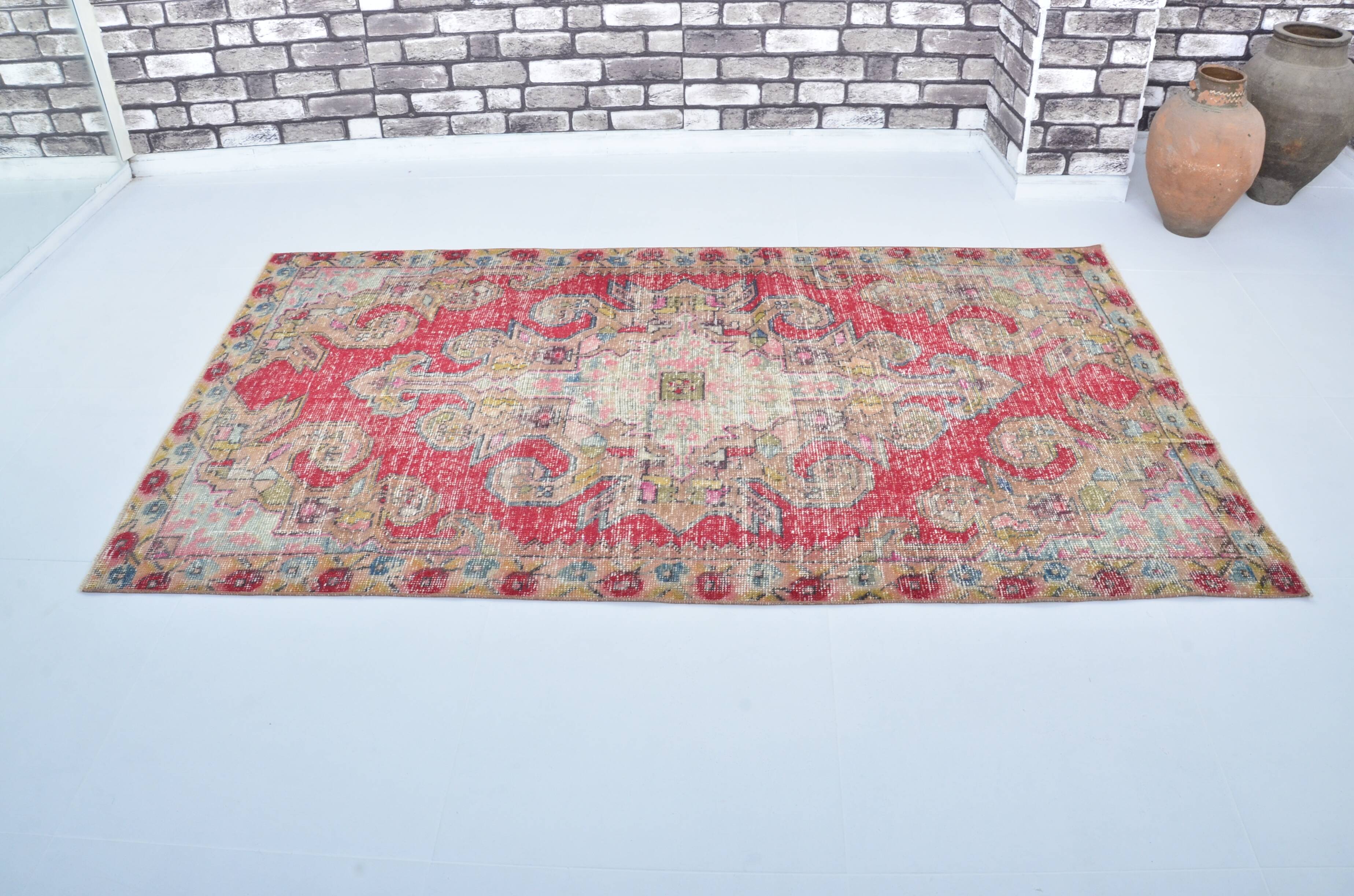 Oushak Geometric Vintage Carpet sku 3132