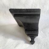 Victorian ebonized wood wall console, circa 1840