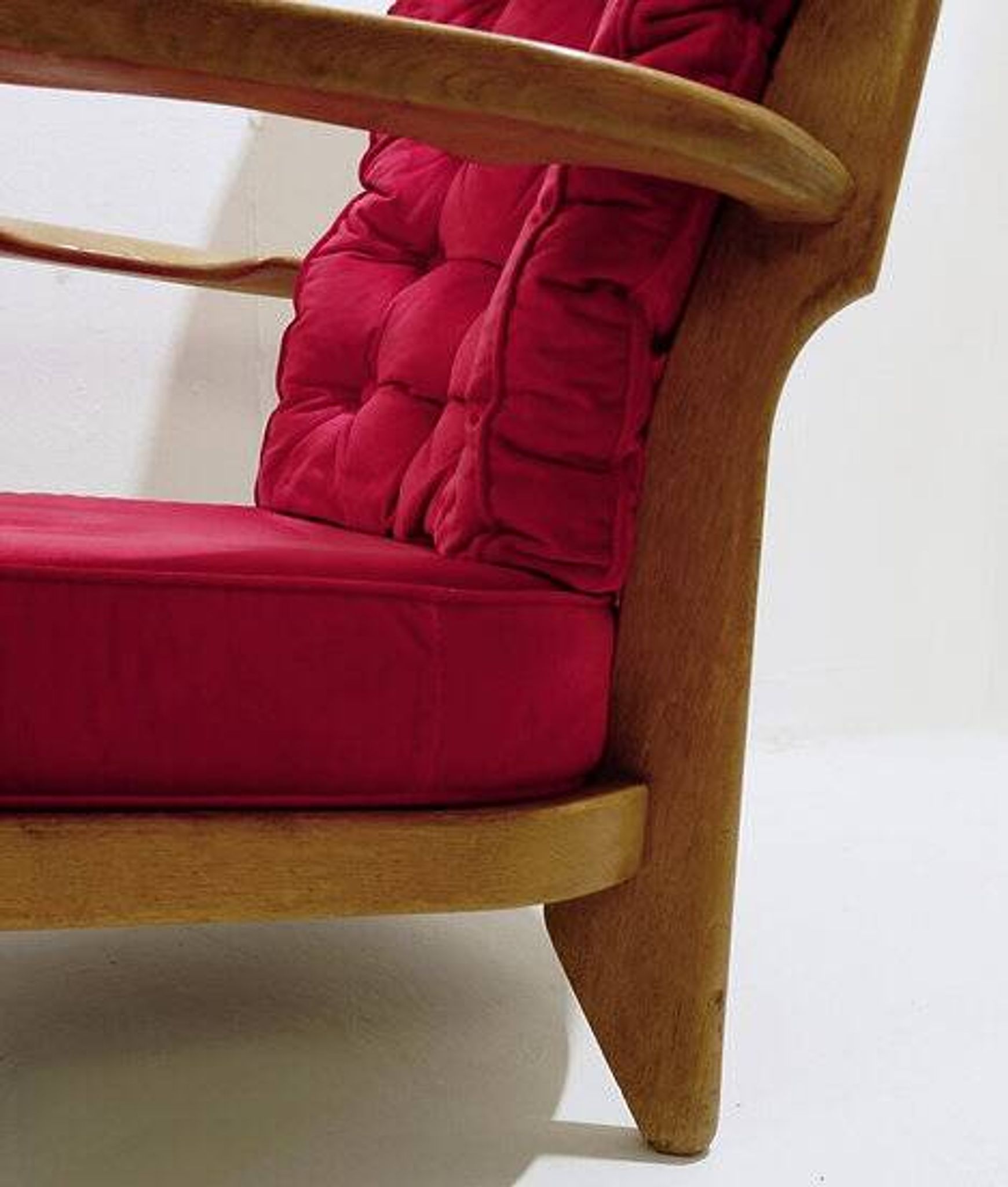 Fauteuil "Grand Repos" de Guillerme & Chambron pour Votre maison - 1960s