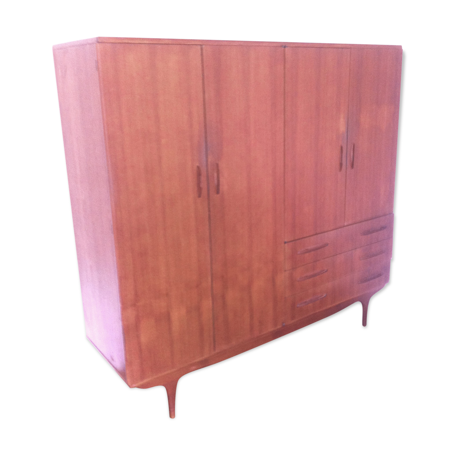Teak wardrobe