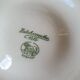 Nine Bavarian porcelain oyster plates